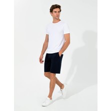 Cacharel Navy Comfort Fit Knit Shorts