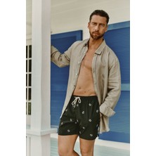 Intimissimi Turtle Embroidered Swim Shorts