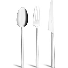 Jumbo 3404 18-Piece 6-Person Dinner Cutlery Set - Steel