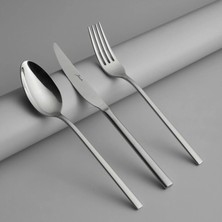 Jumbo 2001 18-Piece 6-Person Dinner Cutlery Set Steel - Steel