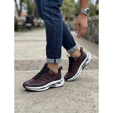 Volis Premium M-26521 Kahve Bağcıklı Memory Foam Taban Günlük Erkek Spor Ayakkabı