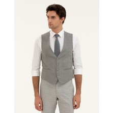 Cacharel Grey Slim Fit Vest
