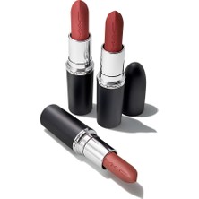 M.a.c In Sepıa Collectıon: M·a·cxımal Sılky Matte Lıpstıck Trıo 3-Pıece Lıp Combo Set