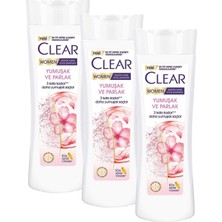 Tr Women Kepeğe Karşı Etkili Şampuan Yumuşak ve Parlak 350 ml (3 Paketi)
