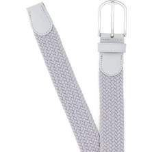 Cacharel Grey Braided Belt