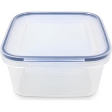 Tr Kilitli Dikdörtgen Saklama Kabı 1,2 L Sızdırmaz Kapaklı Bpa Free Gıda Saklama Kabı Buzdolabı Derin Dondurucu Mikrodalga Uyumlu