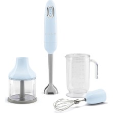 Smeg Hand Blender Set New Version Blue HBF03PBEU - Blue