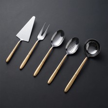 Jumbo 9401 5-Piece Gold Serving Set - Gold