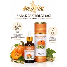 Gold Vital Kabak Çekirdeği Yağı 50 ml – Doğal Bitkisel Bakım Yağı