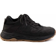 Bambi Black Genuine Leather Men's Outdoor Shoes E01863516203