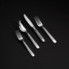 Jumbo 4200 84-Piece 12-Person Cutlery Set - Steel