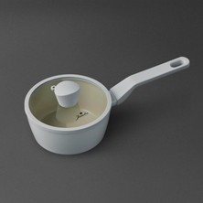 Jumbo Swiss Crystal Light Grey Saucepan 16 cm - Light Grey