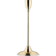 Jumbo Fortuna Gold Medium Candle Holder - Gold