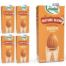 Tr Nature Blend Bitkisel Bazlı Badem Içeceği 1 L Vegan Laktozsuz x 4 Adet