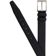 Cacharel Black Classic Leather Belt