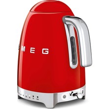 Smeg KLF04RDEU Variable Temperature Red Kettle - Red
