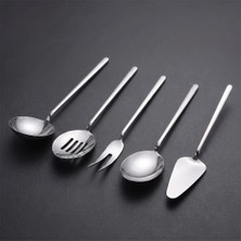 Jumbo New Paint 5-Piece Midi Steel Serving/table Set - Steel
