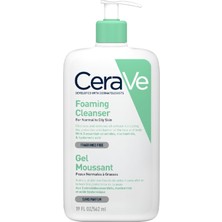 Tr Normal ve Yağlı Ciltler Için Seramid Içerikli Köpüren Temizleyici Yüz Vücut 562 ml