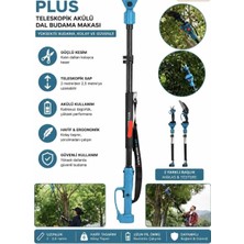 Kimmer 2 Metre Uzunluk- Teleskopik Sap-Şarjlı Tester-Şarjlı Makasa Uyumlu