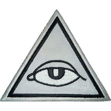 Tr Sim Nakış Illuminati Nakış Işleme Arması 7×6 cm