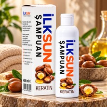 Ilksun Keratin Özlü Şampuan 400 ml Tüm Saç Tipleri Için