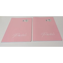 Gıpta Pastels Tel Dikişli Pp Kapak A4 60 Yaprak Çizgisiz Defter 2 Adet