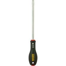 Tr Tornavida Düz 12 x 250 mm Schwertlaenge Krom-Vanadyum Ergonomik Yumuşak Saplı Sap 5.5X150MM 0-65-483