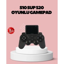 MiraLive Hdmı Tv Bağlantılı Orijinal S10 Gamepad 520 Oyunlu 2025 Seri Oyun Konsolu