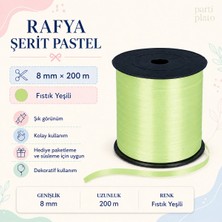San Rafya 8mm 200MT Fıstık Yeşili
