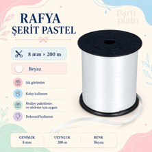 San Rafya 8mm 200MT Beyaz