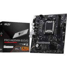 Store MB Pro A620AM-B Evo Am5 Ddr5 6800MHZ(OC) Argb HDMI VGA M.2 Usb3.2 Jargb_v2 Matx