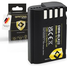 Store Panasonic DMW-BLK22 BLK22E Battery 2600MAH Için Yedek Batarya