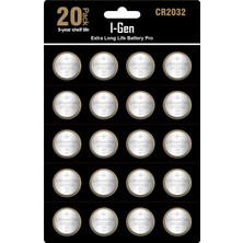 Store CR2032 Pil Tartı, Baskül, Şeker Ölçüm Cihazı Pili Lityum Düğme Pil 3V 2032 (20 Adet CR2032 Pil)