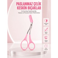 Store Taraklı Kaş Düzeltme Makası – Hassas Şekillendirme ve Kolay Kullanım