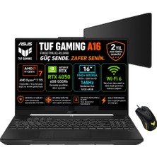 Asus Tuf Gaming A16 FA607NUQ-RL048 Amd Ryzen 7 170 24GB 1tb SSD RTX4050 WIN11 16" Fhd+ Asus Mouse-Mouese Pad Emt