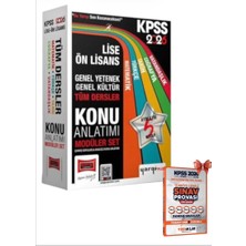 Kpss Lise Ön Lisans Gk-Gy Tüm Dersler Konu Anlatımı Modüler Set (5 Kitap)-Kpss Deneme