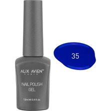 Store Uv Kalıcı Saks Mavi Jel Oje 35 - Gel Polish - 12 ml