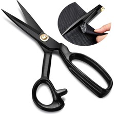 Store Profesyonel Terzi Makası, Yüksek Karbonlu Çelik, 20 Cm, Ayarlanabilir Eklem Somunu, Ergonomik Saplı, Kumaş Kesimi Için