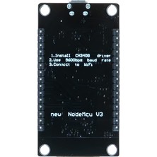 Store Nodemcu V3 Lolin ESP8266 Geliştirme Kartı - USB Chip CH340