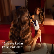Store Wavepro Otomatik Saç Maşası, Auto Wrap Teknolojisi, 5 Bukle Ayarı, Senseıq Isı Koruması, Iyonik Bakım, 360° Şekillendirme, 12 Saate Kadar Kalıcı Bukleler, Ergonomik Tasarım, BHB968/00