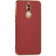 Store Huawei Mate 10 Lite Kılıf Volet Silikon - Kırmızı