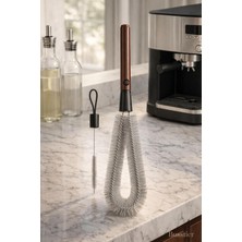 Store Saplı Detaylı Temizlik Fırçası 2 Parça Set Blender Juicer Kahve Makinesi Su Şişesi Temizleme Fırçası Çıkarılabilir Tasarım