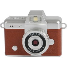 Store Joyplus Mini Retro Vlog Kamerası 1080P Full Hd Dönen Ekranlı Vintage Tasarım LK-027