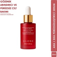 Store Aha Bha Pürüzsüzleştirici Serum, 30ML | Hyaluronik Acid, Glycolic Acid & Centella Asiatica Içeriği