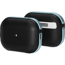 Store Movenchy Apple Airpods Pro 2 (2.nesil) Mo-A8 Armor Kılıf - Sierra Blue
