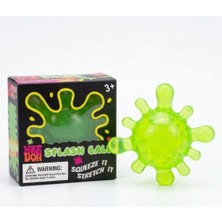 Cello Design Nee Doh Splash Ball Sıçrama Şekilli Sıkılabilir Squishy Stres Oyuncağı – Yeşil, 1 Adet