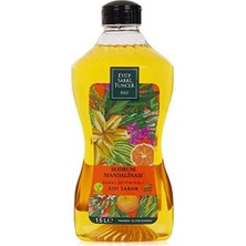 Store Eyüp Sabri Tuncer Doğal Zeytinyağlı Sıvı Sabun, Bodrum Mandalinası, 1,5 L Pet Şişe (1 x 1500 Ml)