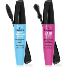Store Classics High Definition Mascara ve Lash Plumper Mascara 2 Li Uzatma ve Dolgunlaştırma Seti