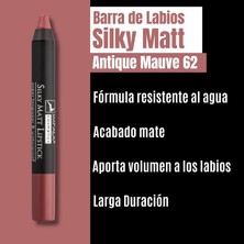 Store Dudak Kalemi - Silky Matt Lipstick - Uzun Süre Kalıcı & Suya Dayanıklı No 62 Antique Mauve
