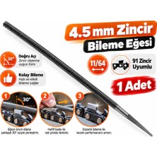 Algaride 4,5 mm 11/64 Motorlu Testere Zincir Eğesi  91 Tip Zincir Uyumlu Yuvarlak Bileme Eğesi 1ADET